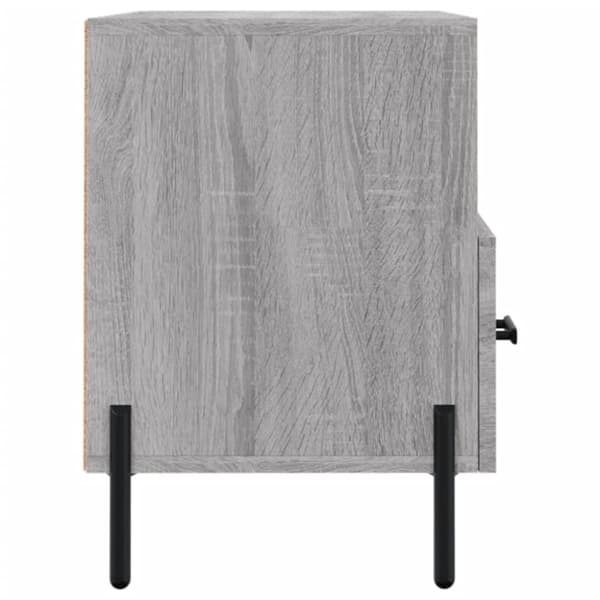 vidaXL TV-taso harmaa Sonoma 80x36x50 cm tekninen puu