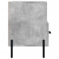 Miniatyrbilde 7 av 11: vidaXL TV-benk betonggrå 80x36x50 cm konstruert tre