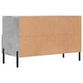 Miniatyrbilde 8 av 11: vidaXL TV-benk betonggrå 80x36x50 cm konstruert tre