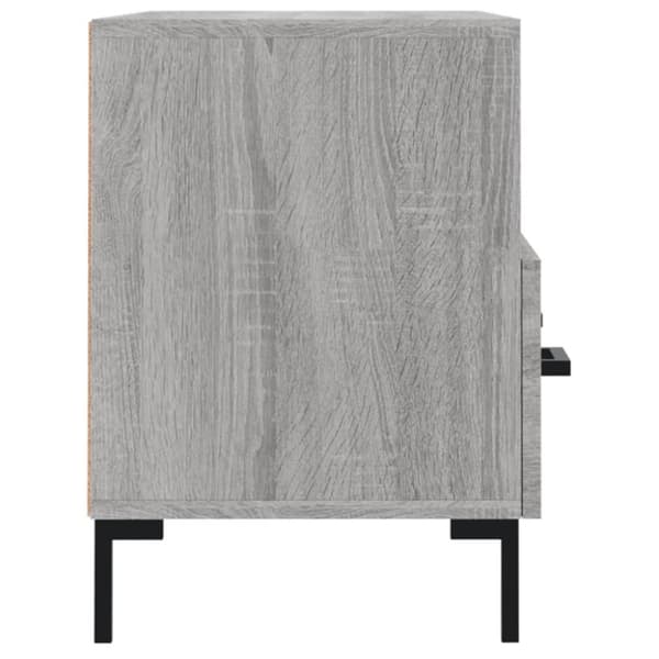 vidaXL TV-taso harmaa Sonoma 80x36x50 cm tekninen puu