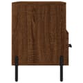Miniatyrbillede 7 af 11: vidaXL tv-bord 80x36x50 cm konstrueret træ brun egetræsfarve