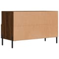 Miniatyrbillede 8 af 11: vidaXL tv-bord 80x36x50 cm konstrueret træ brun egetræsfarve