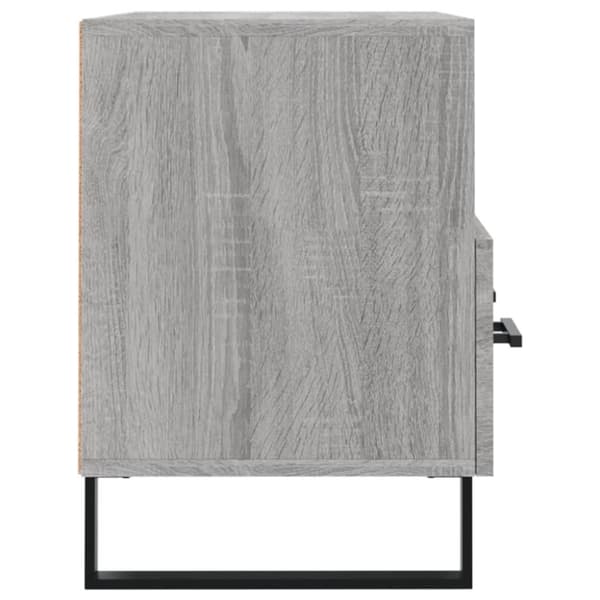 vidaXL TV-benk grå sonoma 80x36x50 cm konstruert tre