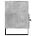 Miniatyrbilde 7 av 11: vidaXL TV-benk betonggrå 80x36x50 cm konstruert tre