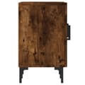 Miniatyrbilde 7 av 11: vidaXL TV-benk røkt eik 150x30x50 cm konstruert tre