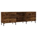 Miniatyrbilde 1 av 11: vidaXL TV-benk røkt eik 150x30x50 cm konstruert tre