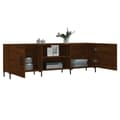 Miniatyrbillede 4 af 11: vidaXL tv-bord 150x30x50 cm konstrueret træ brun egetræsfarve