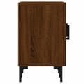 Miniatyrbillede 7 af 11: vidaXL tv-bord 150x30x50 cm konstrueret træ brun egetræsfarve