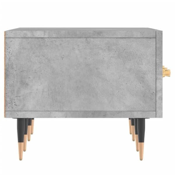 vidaXL tv-bord 150x36x30 cm konstrueret træ betongrå
