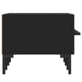 Miniatyrbilde 6 av 11: vidaXL TV-benk svart 150x36x30 cm konstruert tre