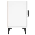 Miniatyrbilde 7 av 11: vidaXL TV-benk hvit 150x30x50 cm konstruert tre