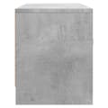 Miniatyrbilde 6 av 11: vidaXL TV-benk betonggrå 102x30x37,5 cm konstruert tre