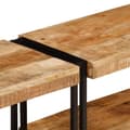 Miniatyrbilde 6 av 7: vidaXL TV-benk 160x30x40 cm heltre mango
