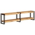 Miniatyrbilde 1 av 7: vidaXL TV-benk 160x30x40 cm heltre mango