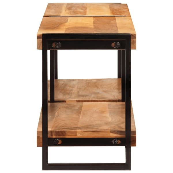 vidaXL tv-bord 160x30x40 cm massivt akacietræ