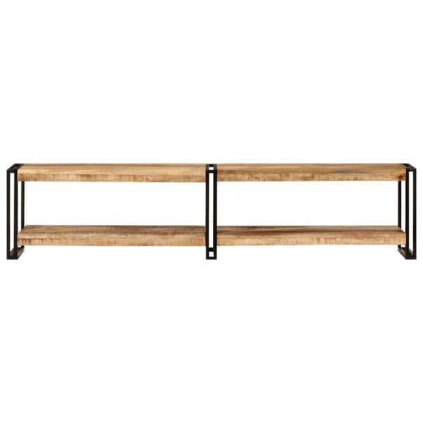 vidaXL TV-benk 180x30x40 cm heltre mango