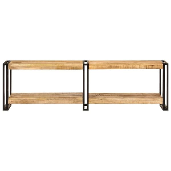 vidaXL TV-taso 140x30x40 cm täysi mangopuu
