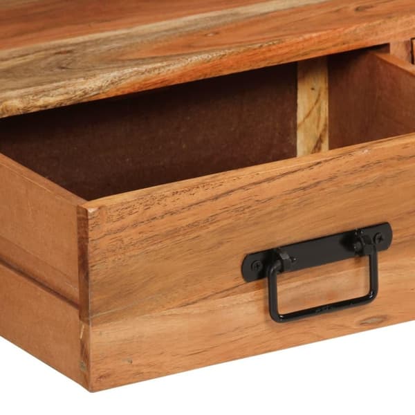 vidaXL TV-benk 120x30x45 cm heltre akasie