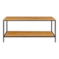 Miniatyrbild 2 av 5: Black Steel TV Stand och Black Wood Top - ALTOBUY - Harald - Industriell - Loft - Rektangulär