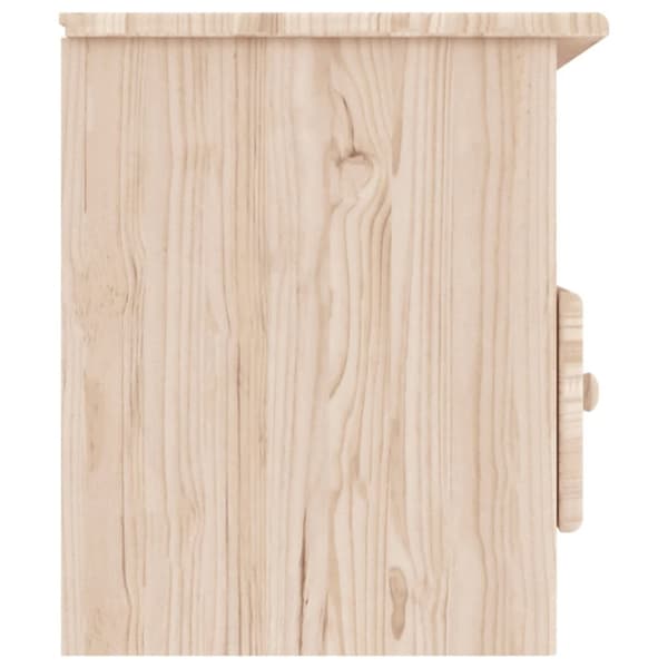 vidaXL TV-benk ALTA 100x35x41 cm heltre furu