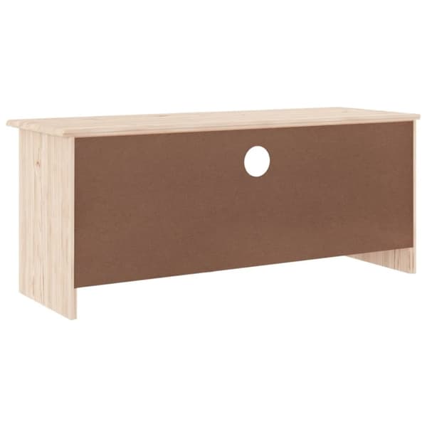 vidaXL TV-benk ALTA 100x35x41 cm heltre furu