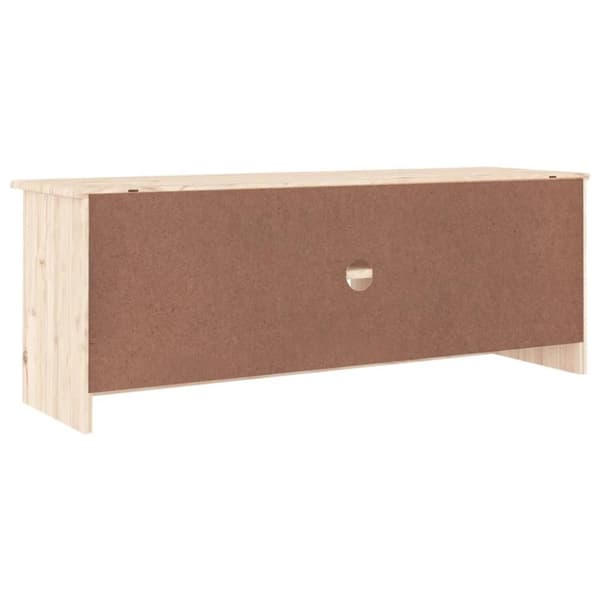 vidaXL TV-benk ALTA 112x35x41 cm heltre furu