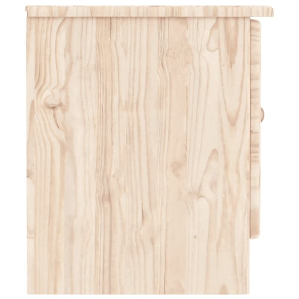 vidaXL TV-benk ALTA 112x35x41 cm heltre furu