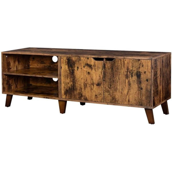 Rootz Big Oaks 2 TV-skåp - TV-möbler Industriell - TV-bord Retro - Industriell - Brun - 140 x 40 x 45 cm