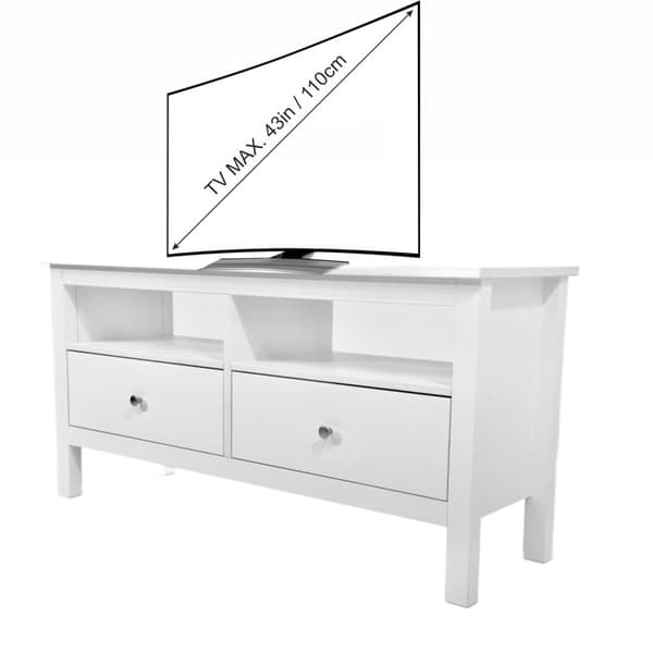 Vesa TV-ALUSTA (White) 110x37 H55