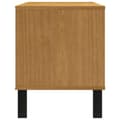 Miniatyrbilde 5 av 11: vidaXL TV-benk FLAM 110x40x50 cm heltre furu