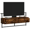 Pikkukuva 2 / 10: vidaXL TV-kaappi seinälle savutammi 100,5x30x51 cm tekninen puu