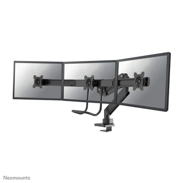 Skrivbordsställ - NEWSTAR - NM-D775DX3 - 3 LCD-skärmar - Svart - 17"-24"