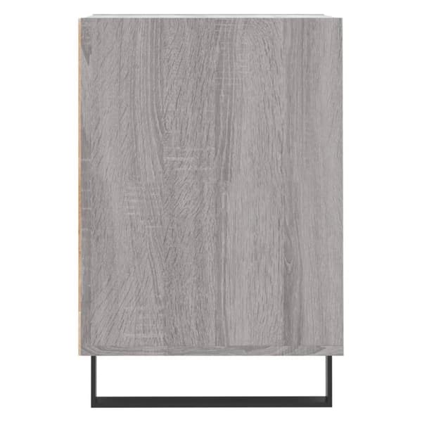 vidaXL TV-benk grå sonoma 100x35x55 cm konstruert tre