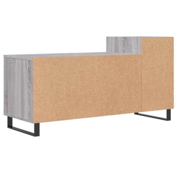 vidaXL TV-benk grå sonoma 100x35x55 cm konstruert tre