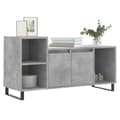 Miniatyrbilde 3 av 11: vidaXL TV-benk betonggrå 100x35x55 cm konstruert tre