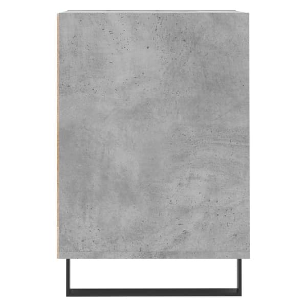vidaXL TV-benk betonggrå 100x35x55 cm konstruert tre