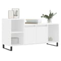 Miniatyrbilde 3 av 11: vidaXL TV-benk hvit 100x35x55 cm konstruert tre