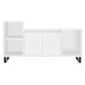 Miniatyrbilde 5 av 11: vidaXL TV-benk hvit 100x35x55 cm konstruert tre