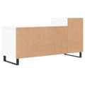 Miniatyrbilde 8 av 11: vidaXL TV-benk hvit 100x35x55 cm konstruert tre