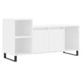 Miniatyrbilde 1 av 11: vidaXL TV-benk hvit 100x35x55 cm konstruert tre