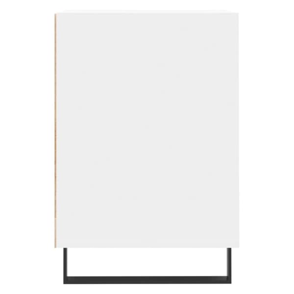 vidaXL Tv-bänk vit 160x35x55 cm konstruerat trä