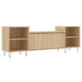 Pikkukuva 1 / 11: vidaXL TV-taso Sonoma-tammi 160x35x55 cm tekninen puu