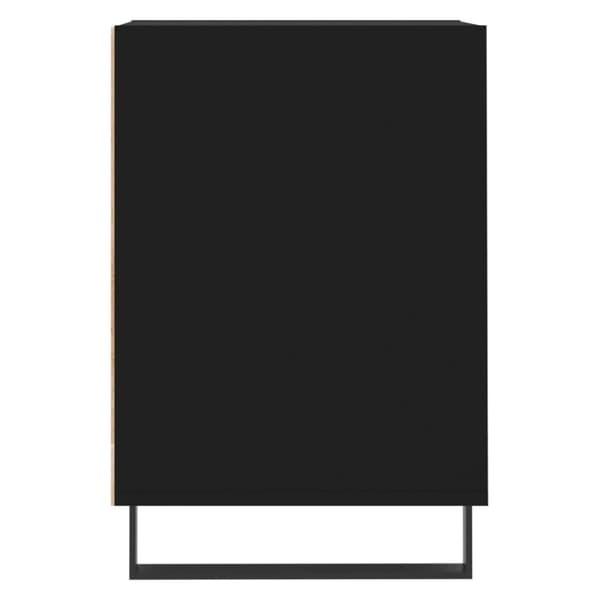 vidaXL TV-skåp svart 160x35x55 cm konstruerat trä