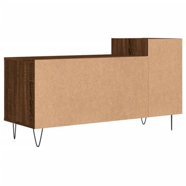vidaXL TV-benk sonoma eik 100x35x55 cm konstruert tre