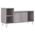 Pikkukuva 1 / 11: vidaXL TV-taso harmaa Sonoma 100x35x55 cm tekninen puu