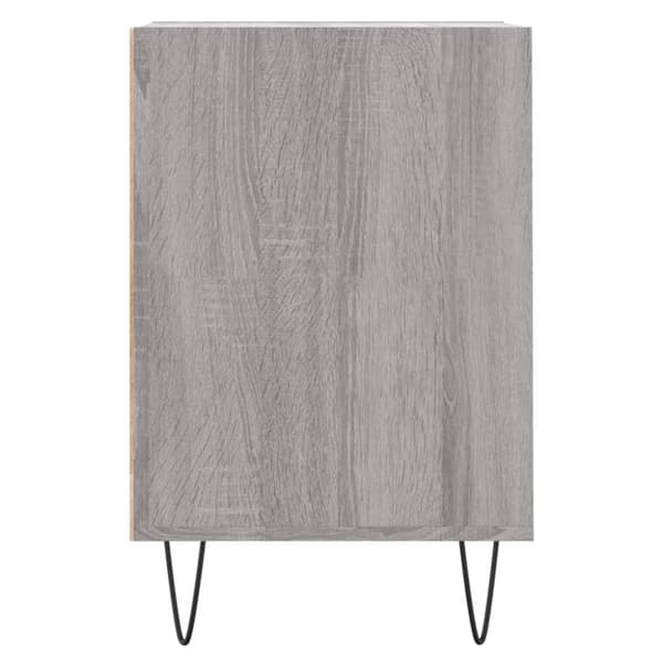 vidaXL TV-benk grå sonoma 100x35x55 cm konstruert tre