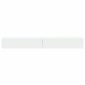 Miniatyrbilde 8 av 11: vidaXL TV-benker med LED-lys 2 stk hvit 60x35x15,5 cm