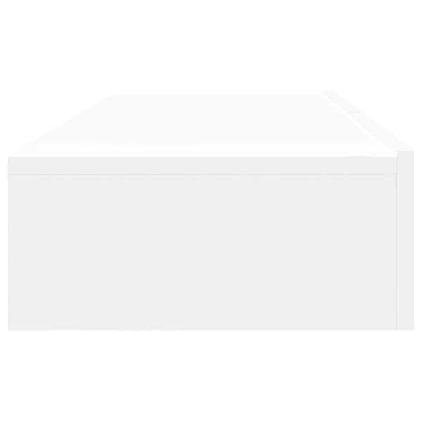 vidaXL TV-benker med LED-lys 2 stk hvit 60x35x15,5 cm