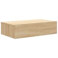 Miniatyrbilde 3 av 11: vidaXL TV-benk med LED-lys sonoma eik 60x35x15,5 cm