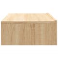 Miniatyrbilde 9 av 11: vidaXL TV-benk med LED-lys sonoma eik 60x35x15,5 cm